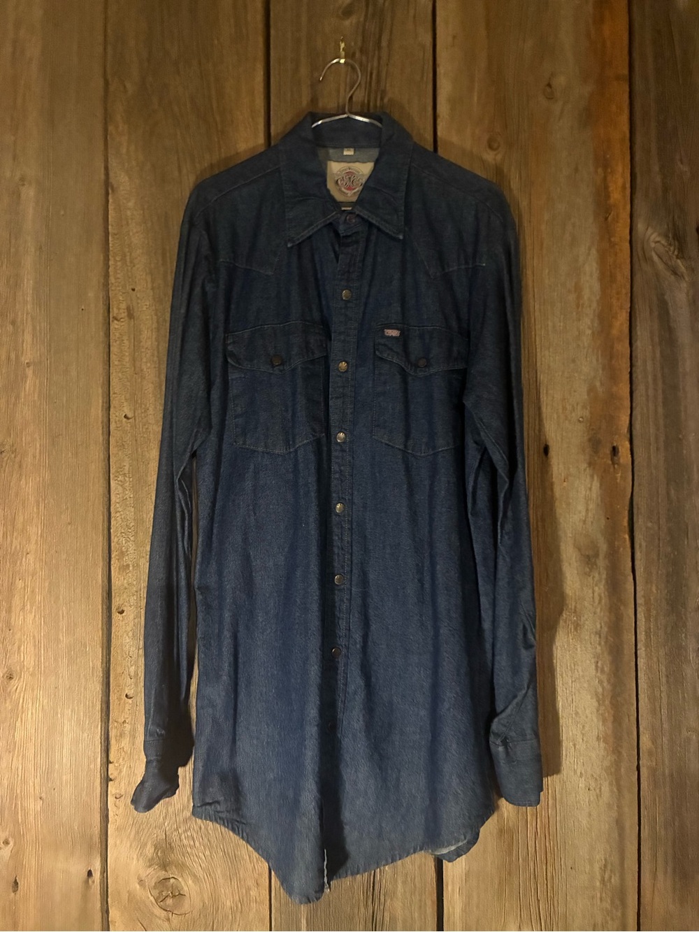 Vintage GWG Jean Shirt M XLong